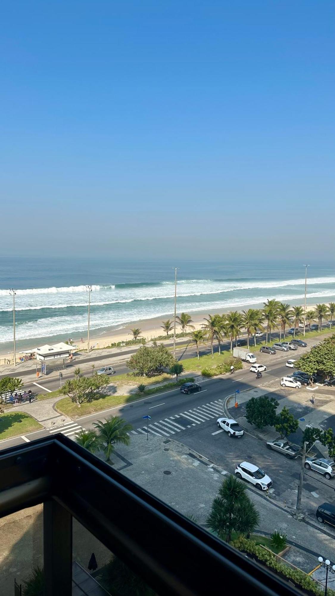 Lindo Apto No Melhor Lugar Da Barra Da Tijuca! Com Uma Vista De Tirar O Folego, Frente Para O Mar! Totalmente Equipado E Decorado Ao Lado Dos Melhores Hoteis E Quiosques Da Barra! Portaria 24H, Piscina, Sauna, Jacuzzi, Academia, Garagem, Wi-Fi, Lavan Рио де Жанейро Екстериор снимка