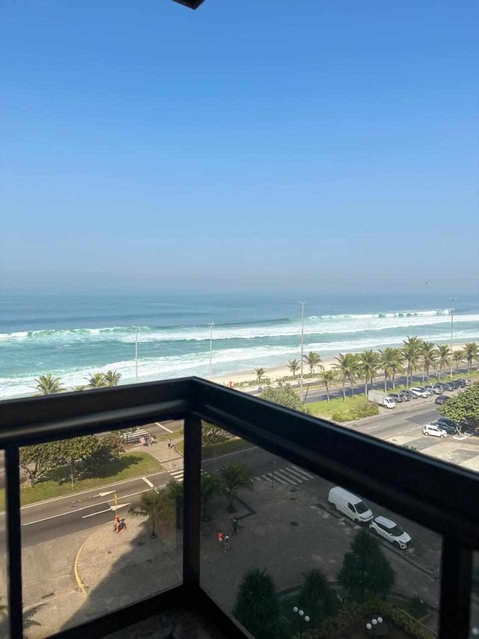 Lindo Apto No Melhor Lugar Da Barra Da Tijuca! Com Uma Vista De Tirar O Folego, Frente Para O Mar! Totalmente Equipado E Decorado Ao Lado Dos Melhores Hoteis E Quiosques Da Barra! Portaria 24H, Piscina, Sauna, Jacuzzi, Academia, Garagem, Wi-Fi, Lavan Рио де Жанейро Екстериор снимка